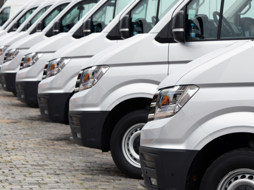 Row of LCVs