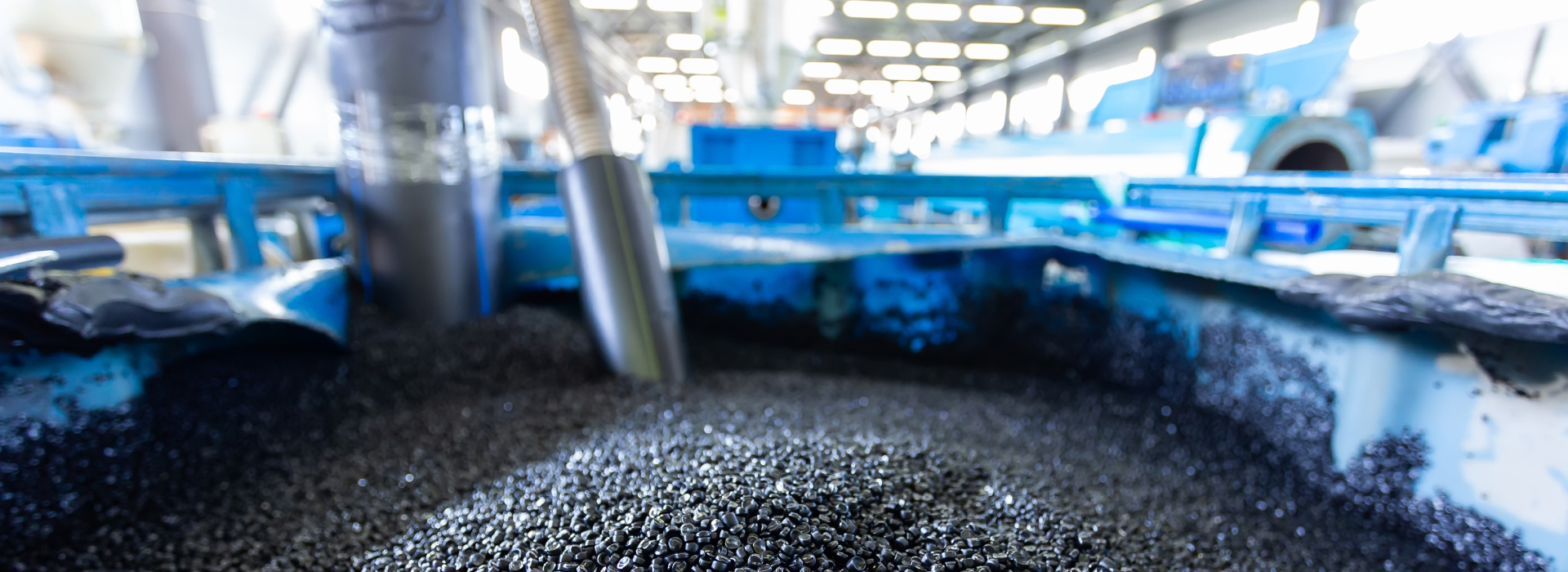 Plastic recycling factory
